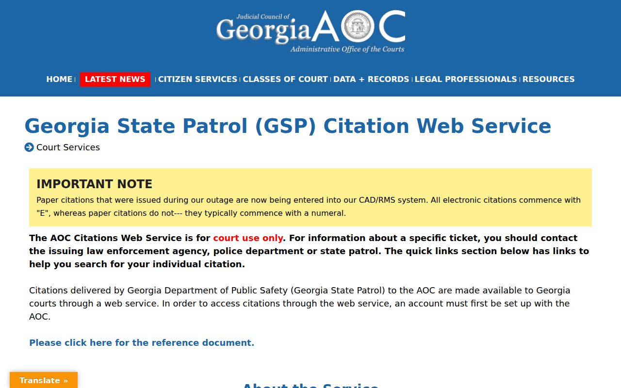Haralson County arrest warrant court-only service and public access limits